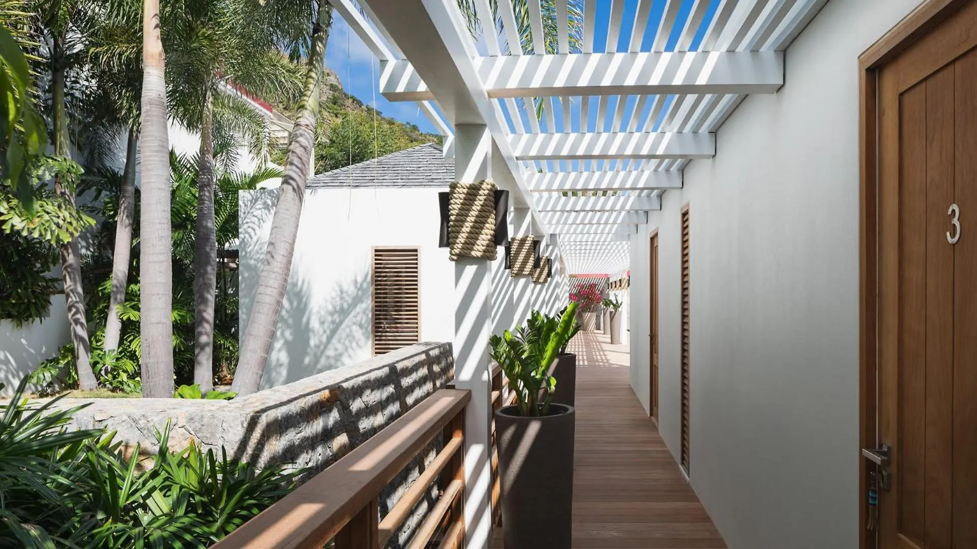 Hillside Villa With Lovely Decor St. Barthelemy Saint Barthélemy