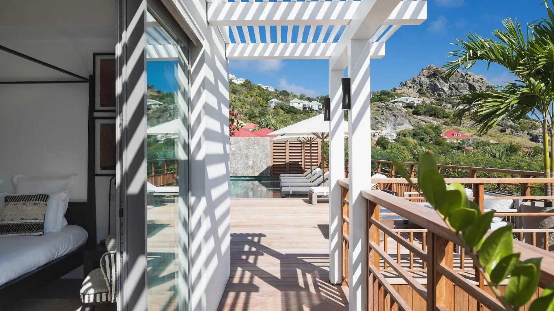 Hillside Villa With Lovely Decor St. Barthelemy Saint Barthélemy